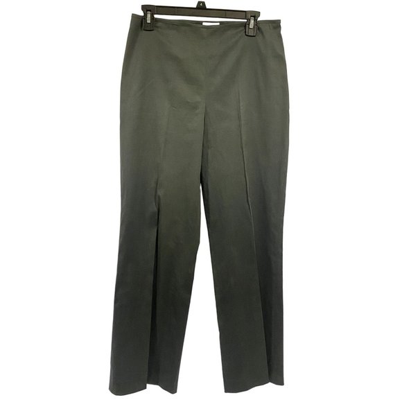 Gunex Made in Italy Gray Dress Pants with Side Zipper US Size 10 - Picture 1 of 8